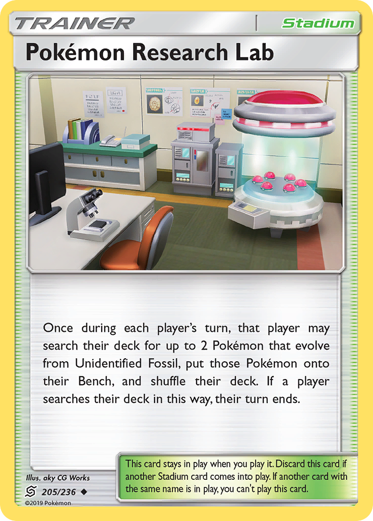 Pokemon Research Lab (205/236) [Sun & Moon: Unified Minds] | Enigma On Main