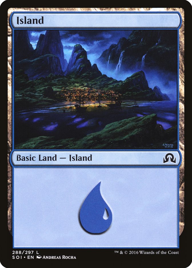 Island (288) [Shadows over Innistrad] | Enigma On Main