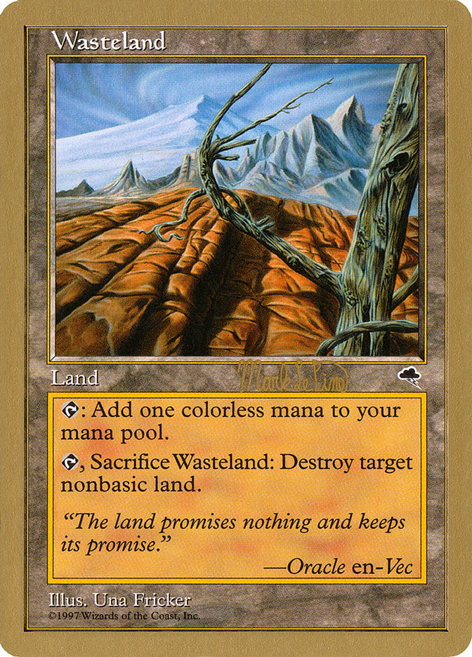 Wasteland (Mark Le Pine) [World Championship Decks 1999] | Enigma On Main