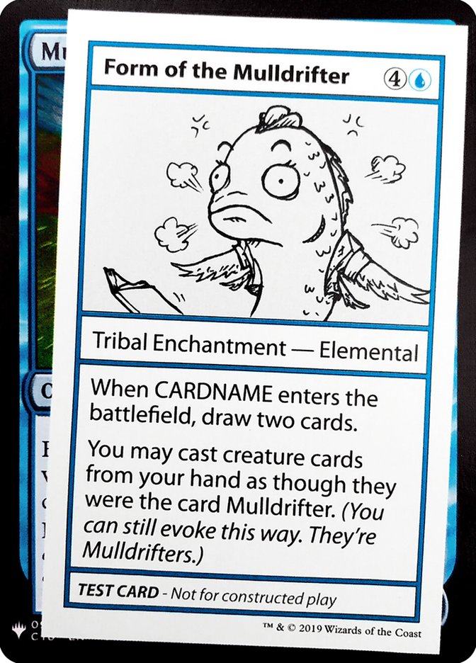 Form of the Mulldrifter [Mystery Booster Playtest Cards] | Enigma On Main