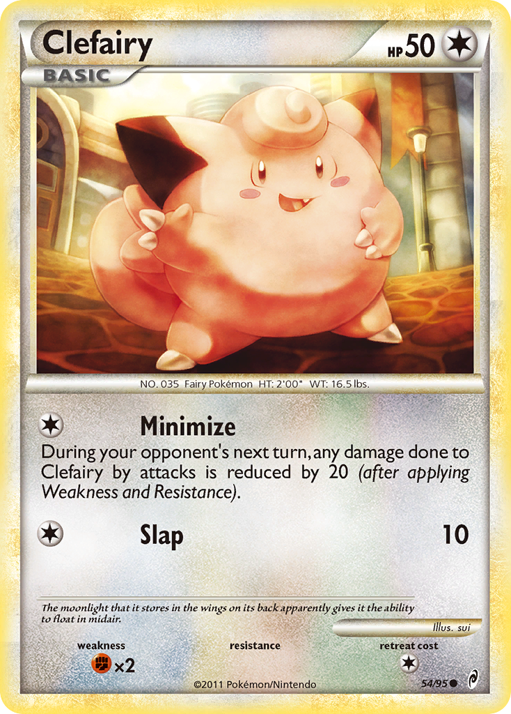 Clefairy (54/95) [HeartGold & SoulSilver: Call of Legends] | Enigma On Main