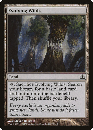 Evolving Wilds [Commander 2011] | Enigma On Main