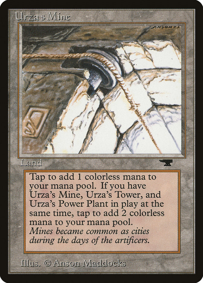 Urza's Mine (Pulley Embedded in Stone) [Antiquities] | Enigma On Main