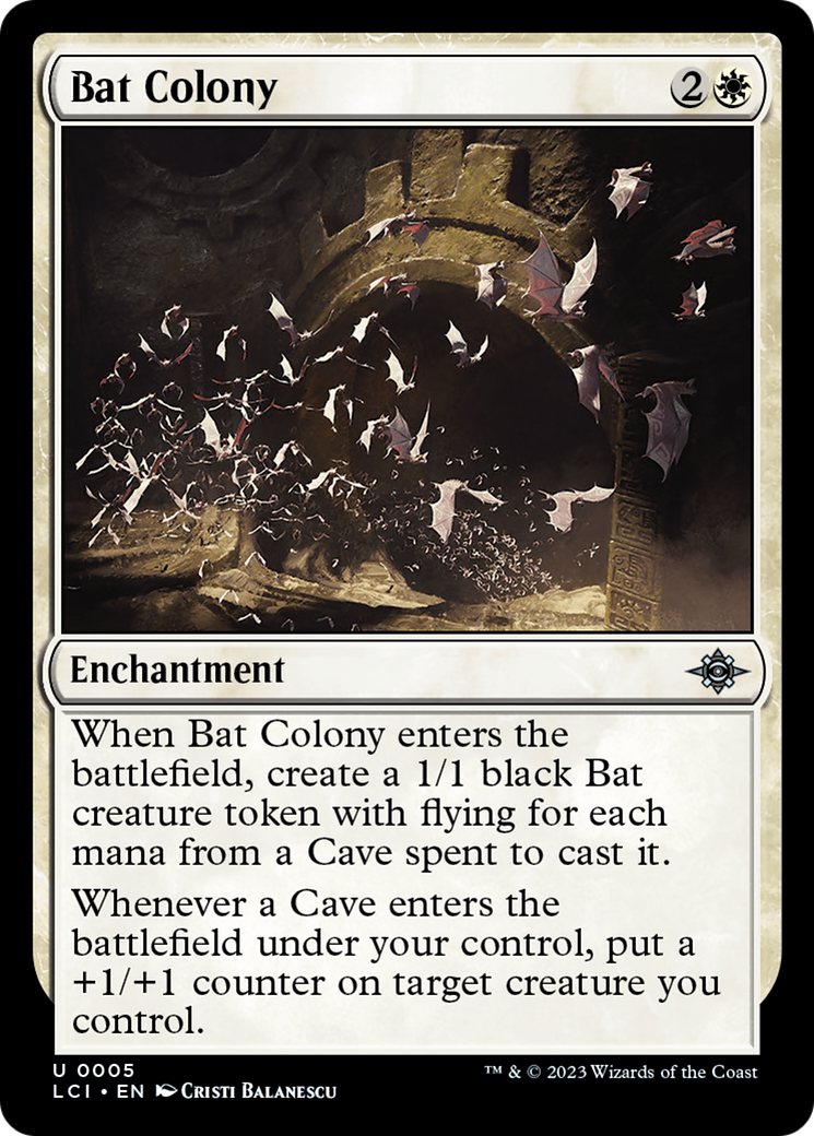 Bat Colony [The Lost Caverns of Ixalan] | Enigma On Main