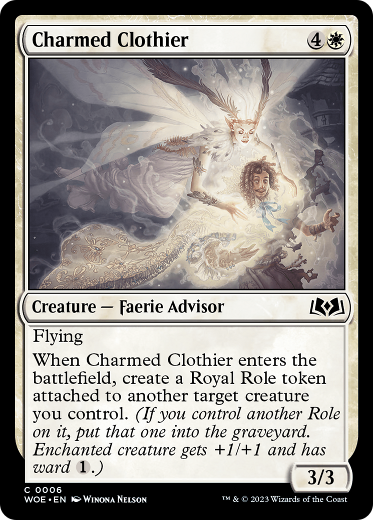 Charmed Clothier [Wilds of Eldraine] | Enigma On Main