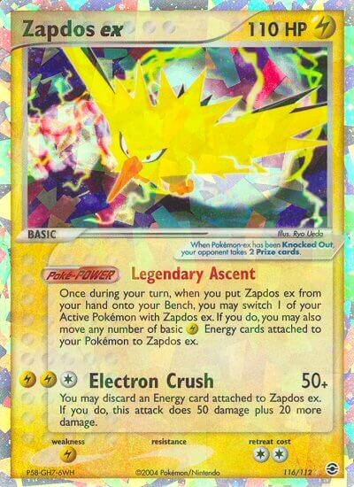 Zapdos ex (116/112) [EX: FireRed & LeafGreen] | Enigma On Main