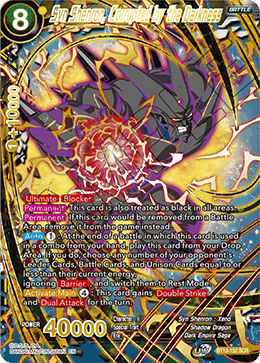 Syn Shenron, Corrupted by the Darkness (Secret Rare) [BT13-152] | Enigma On Main