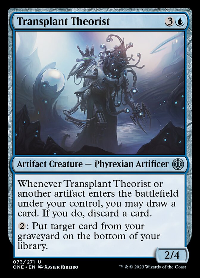 Transplant Theorist [Phyrexia: All Will Be One] | Enigma On Main