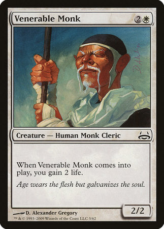 Venerable Monk [Duel Decks: Divine vs. Demonic] | Enigma On Main