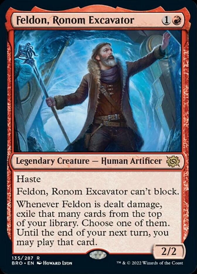 Feldon, Ronom Excavator [The Brothers' War] | Enigma On Main