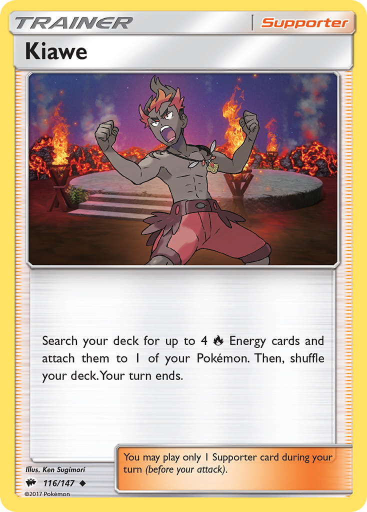 Kiawe (116/147) [Sun & Moon: Burning Shadows] | Enigma On Main