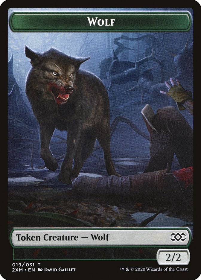 Wolf Token [Double Masters] | Enigma On Main