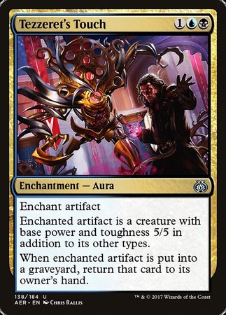 Tezzeret's Touch [Aether Revolt] | Enigma On Main