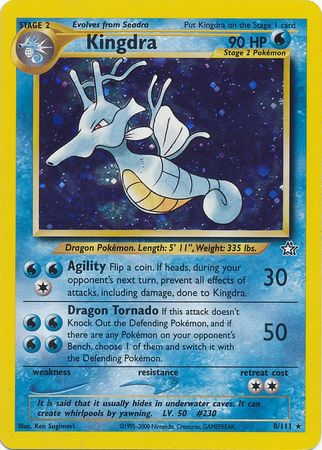 Kingdra (8/111) [Neo Genesis Unlimited] | Enigma On Main