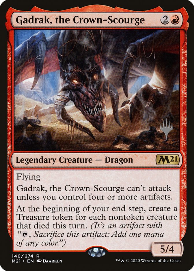 Gadrak, the Crown-Scourge (Promo Pack) [Core Set 2021 Promos] | Enigma On Main