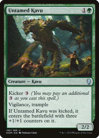 Untamed Kavu [Dominaria] | Enigma On Main