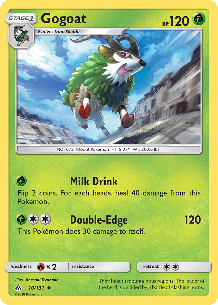 Gogoat (10/131) [Sun & Moon: Forbidden Light] | Enigma On Main