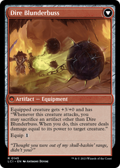 Dire Flail // Dire Blunderbuss [The Lost Caverns of Ixalan Prerelease Cards] | Enigma On Main