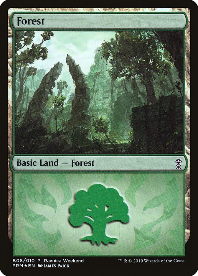 Forest (B08) [Ravnica Allegiance Guild Kit] | Enigma On Main