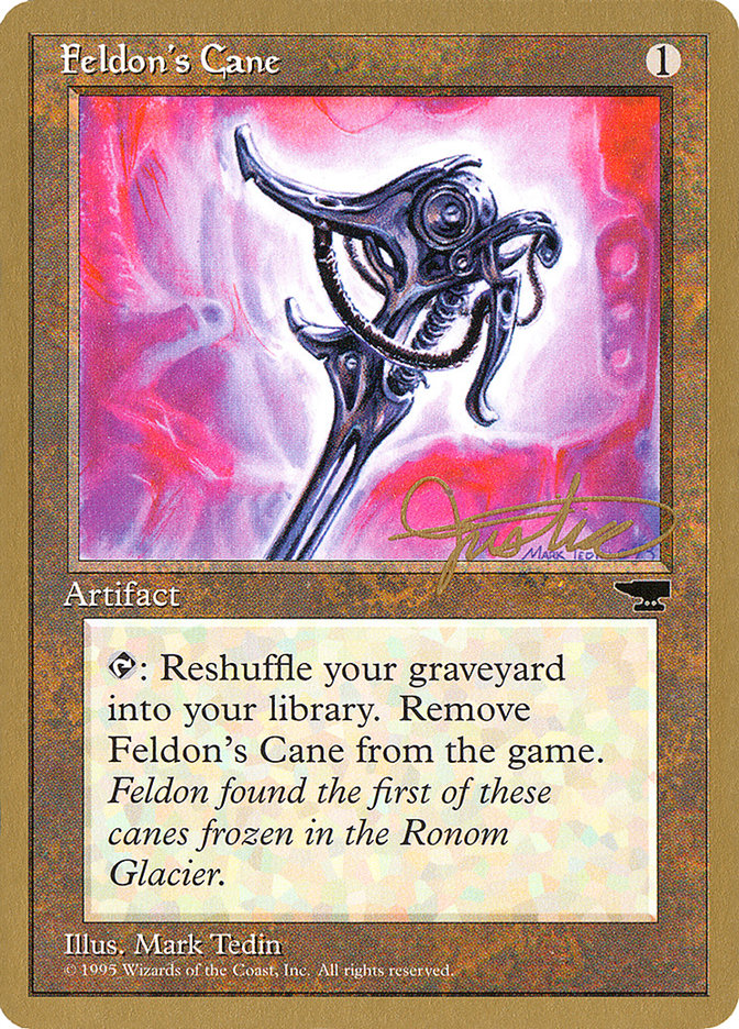 Feldon's Cane (Mark Justice) [Pro Tour Collector Set] | Enigma On Main