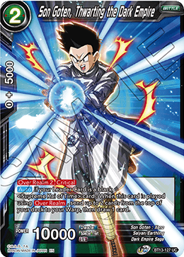 Son Goten, Thwarting the Dark Empire (Uncommon) [BT13-127] | Enigma On Main