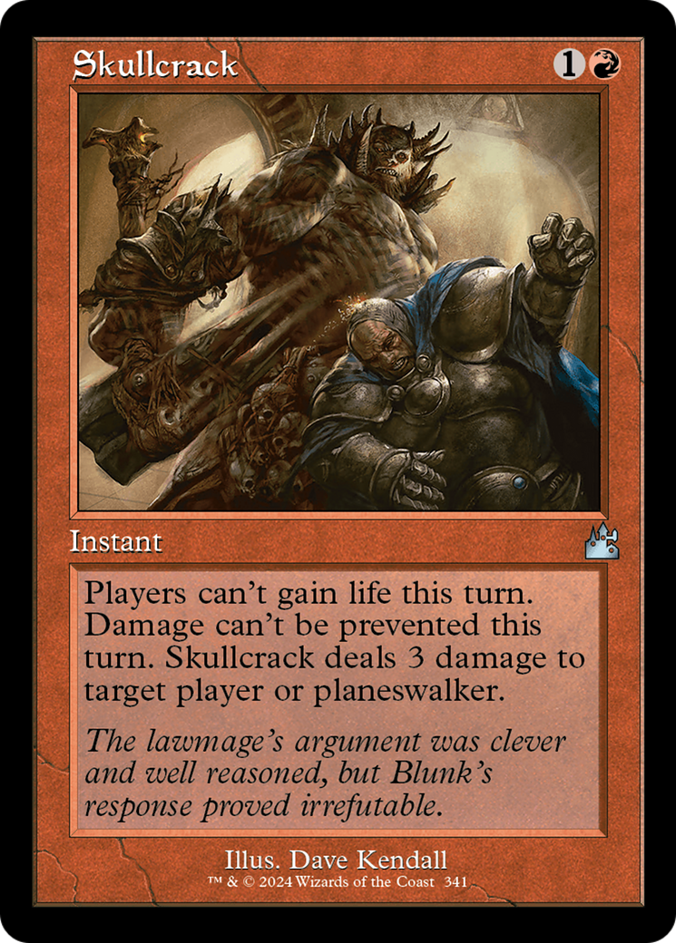 Skullcrack (Retro Frame) [Ravnica Remastered] | Enigma On Main