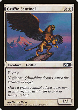 Griffin Sentinel [Magic 2012] | Enigma On Main