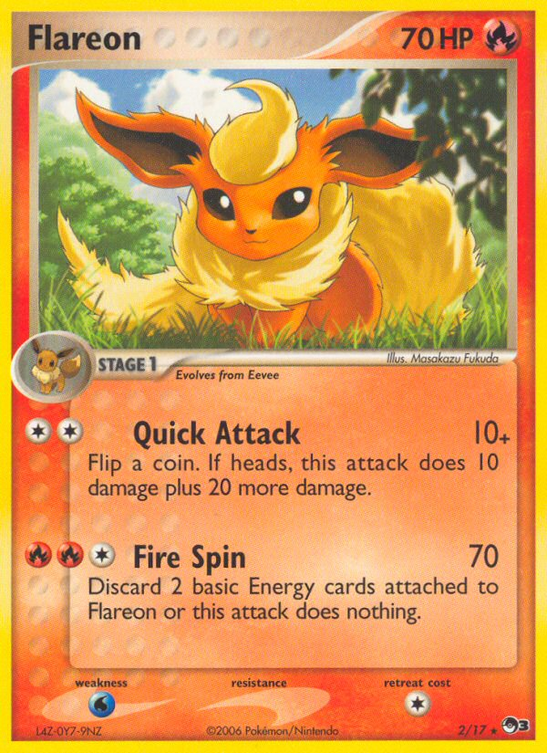 Flareon (2/17) [POP Series 3] | Enigma On Main