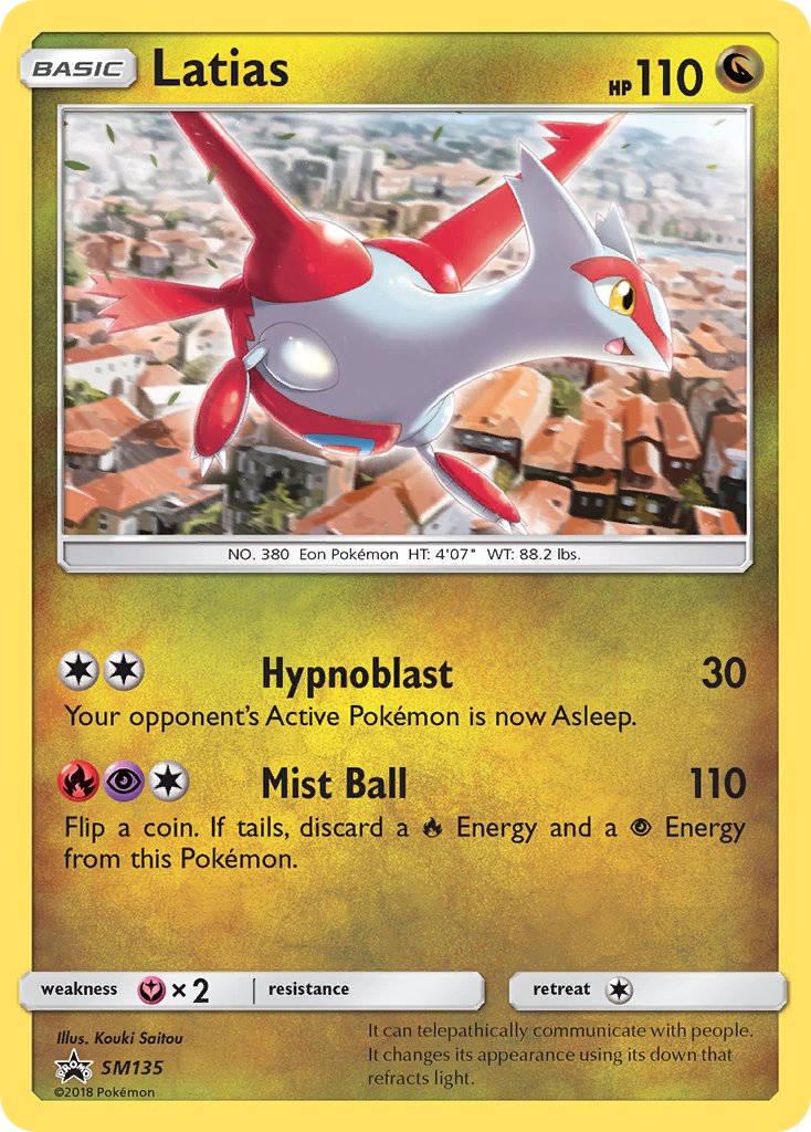 Latias (SM135) [Sun & Moon: Black Star Promos] | Enigma On Main