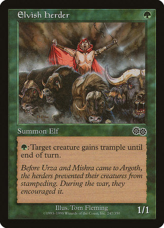 Elvish Herder [Urza's Saga] | Enigma On Main