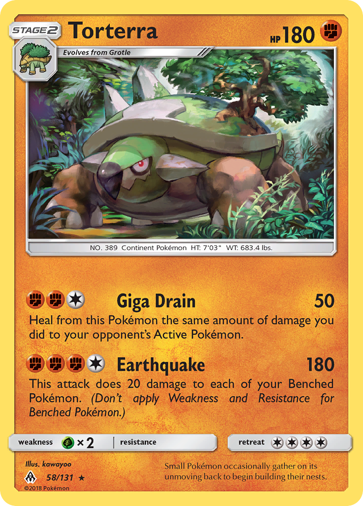 Torterra (58/131) [Sun & Moon: Forbidden Light] | Enigma On Main