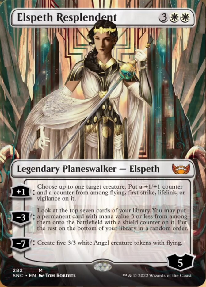 Elspeth Resplendent (Borderless) [Streets of New Capenna] | Enigma On Main