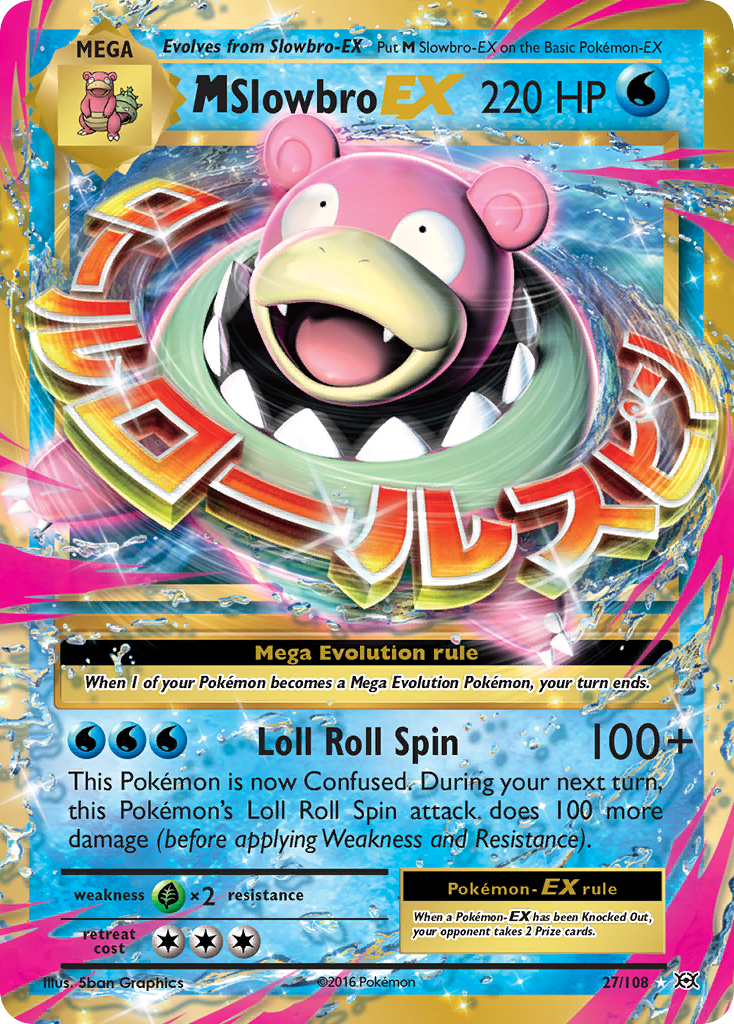 M Slowbro EX (27/108) [XY: Evolutions] | Enigma On Main