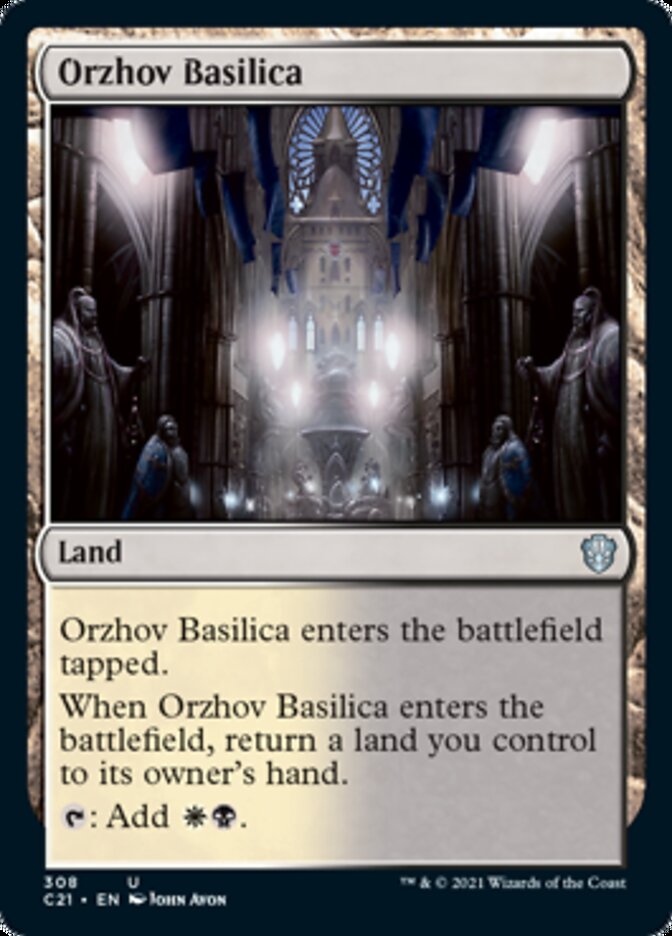 Orzhov Basilica [Commander 2021] | Enigma On Main