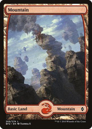 Mountain (269) - Full Art [Battle for Zendikar] | Enigma On Main