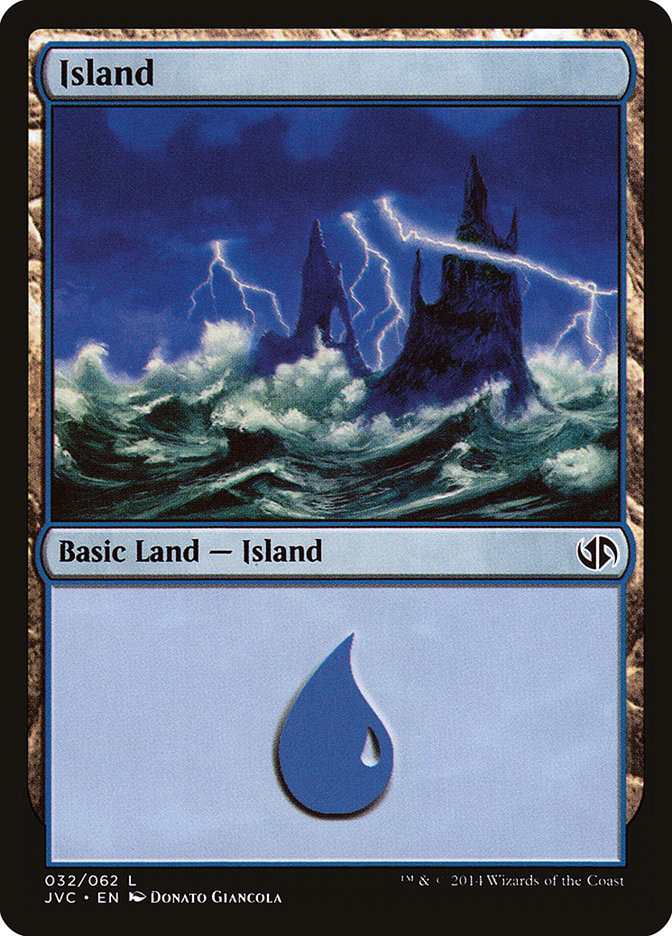 Island (32) [Duel Decks Anthology] | Enigma On Main