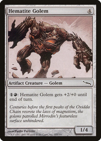 Hematite Golem [Mirrodin] | Enigma On Main