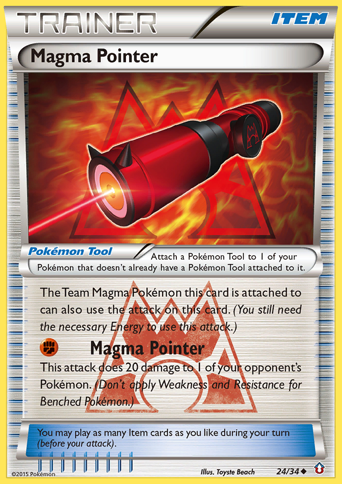 Magma Pointer (24/34) [XY: Double Crisis] | Enigma On Main