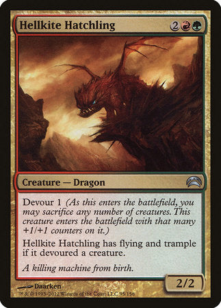 Hellkite Hatchling [Planechase 2012] | Enigma On Main