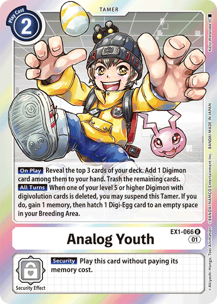 Analog Youth [EX1-066] [Classic Collection] | Enigma On Main
