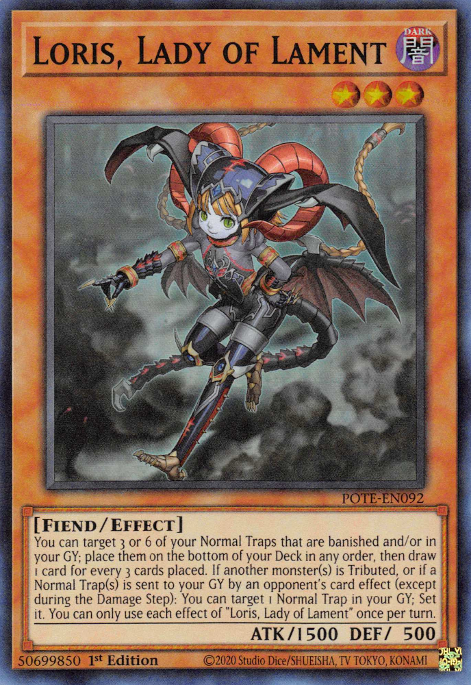 Loris, Lady of Lament [POTE-EN092] Super Rare | Enigma On Main