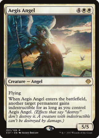 Aegis Angel [Archenemy: Nicol Bolas] | Enigma On Main