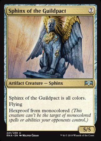 Sphinx of the Guildpact [Ravnica Allegiance] | Enigma On Main