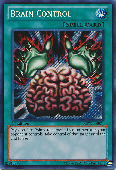 Brain Control [LCYW-EN074] Secret Rare | Enigma On Main