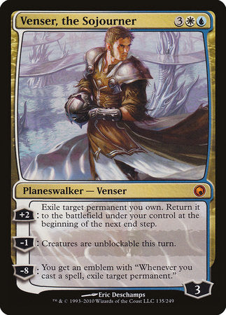 Venser, the Sojourner [Scars of Mirrodin] | Enigma On Main