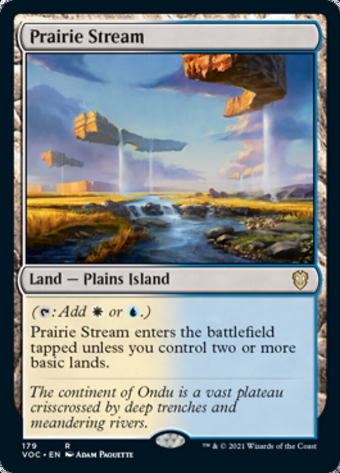 Prairie Stream [Innistrad: Crimson Vow Commander] | Enigma On Main