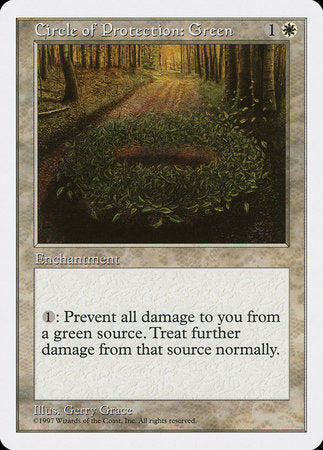 Circle of Protection: Green [Fifth Edition] | Enigma On Main