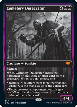 Cemetery Desecrator [Innistrad: Double Feature] | Enigma On Main