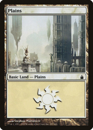 Plains (287) [Ravnica: City of Guilds] | Enigma On Main