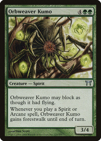 Orbweaver Kumo [Champions of Kamigawa] | Enigma On Main